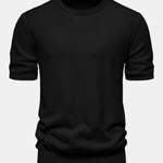 Knitted Crew Neck T-shirt