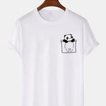 Pocket Panda Print T-Shirt
