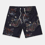Dragon Print Swim Shorts
