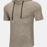 Slim Fit Knit Hooded Sweater