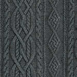 Men's Vintage Stand Collar Knitted Cable Sweater