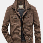 Faux Suede Jacket