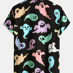 Funny Ghost Print Shirt