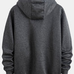 Teddy Lined Zip Up Hoodie
