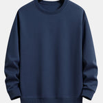 Basic Relax Fit Crew Neck Sweatshirt & Jogging Pants