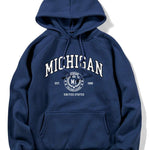 Michigan Varsity Print Hoodie
