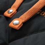 2 in 1 Quilted Hooded Baseball Jacket