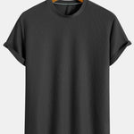 Short Sleeve Textured T-Shirt
