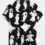 Cute Ghost Print Shirt