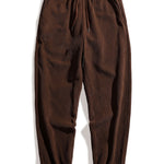 Drawstring Corduroy Jogger Pants