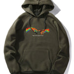 Infrared Hand Print Hoodie