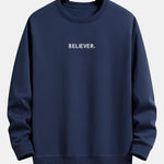 Believer Print Relax Fit Sweatshirt