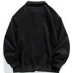 Relax Fit Basic Polo Sweatshirt