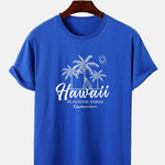 Hawaii Print T-Shirt