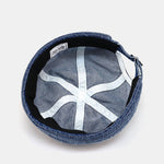 Vintage Denim Brimless Hat