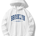 Brooklyn Print Cotton Blend Hoodie & Jogger Pants