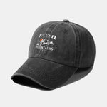 Sunrise Mountain Climbing Pattern Classic Retro Washed Cotton Baseball Cap
