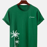 Summer Palm Tree Print T-Shirt