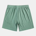 Crinkled Textured Shorts