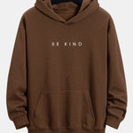 Be Kind Print Relax Fit Hoodie