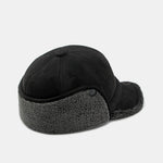 Faux Suede Earflaps Warm Baseball Cap