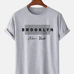 Brooklyn New York Dot Print T-Shirt