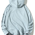 Relax Fit Ghost Print Hoodie