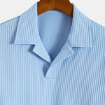 Ribbed Cuban Collar Polo