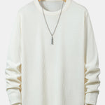 Long Sleeve 2 In 1 Waffle T-Shirt