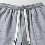 Letter Jacquard Warm Up Shorts
