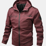 Zipper Hooded Jacket