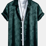 Paisley Print Satin Shirt & Shorts
