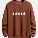 Ghost Print Relax Fit Sweatshirt