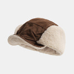 Retro Earflaps Corduroy Baseball Cap