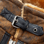 Faux Fur Lined Suede Jacket