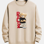 Relax Bear Print Relax Fit Sweatshirt