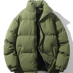 Funnel Neck Puffer Coat