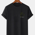 Hawaii Island Palm Tree Print T-Shirt