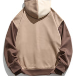 Oversize Color Block Hoodie