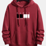 Paris Dream Maker Print Relax Fit Hoodie