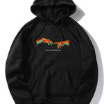 Infrared Hand Print Hoodie