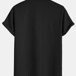 Rhombus Geometric Jacquard Polo