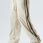 Vintage Side Stripe Loose Fit Straight Leg Pants