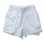 3 Pieces Cotton 3" Drawstring Shorts
