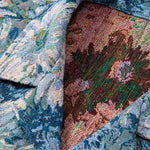 Painted Floral Jacquard Cuban Shirt & Shorts