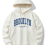 Brooklyn Print Cotton Blend Hoodie & Jogger Pants