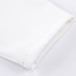 Long Sleeve Textured Arc Hem T-Shirt