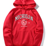 Michigan Varsity Print Hoodie