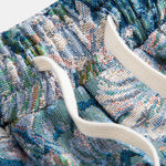 Painted Floral Jacquard Shorts