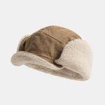 Retro Earflaps Corduroy Baseball Cap
